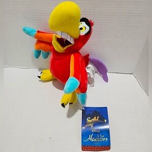 IAGO 10inch plush from Disney’s Aladdin NEW WITH TAGS